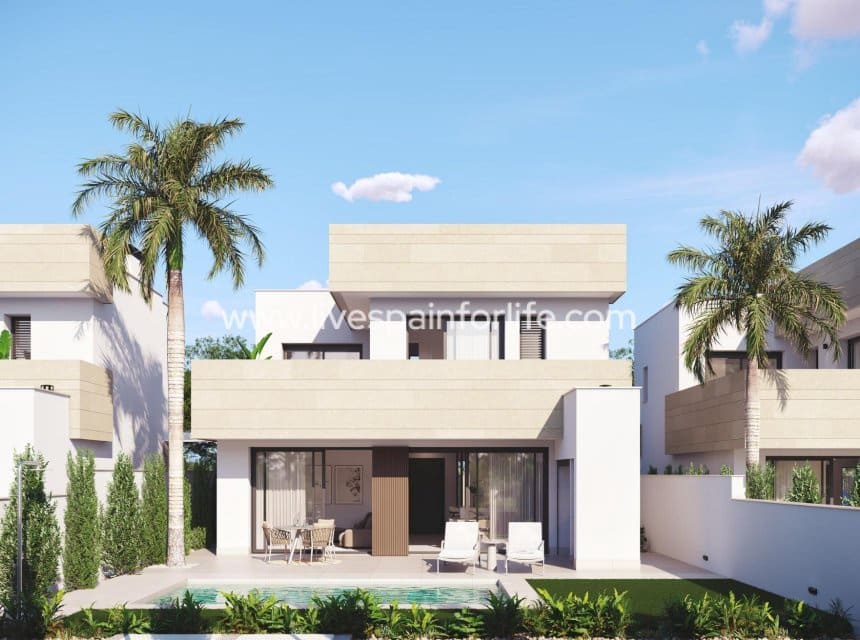 3 makuuhuone Huvila myytävänä paikassa Santiago de la Ribera mukana uima-altaan - 615 000 € (Ref: 10163500)