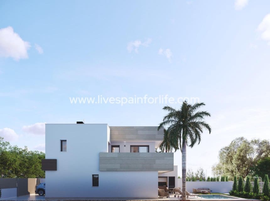 3 makuuhuone Huvila myytävänä paikassa Santiago de la Ribera mukana uima-altaan - 615 000 € (Ref: 10163500)