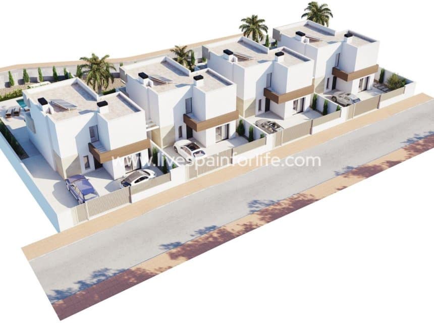 3 makuuhuone Huvila myytävänä paikassa Santiago de la Ribera mukana uima-altaan - 615 000 € (Ref: 10163500)