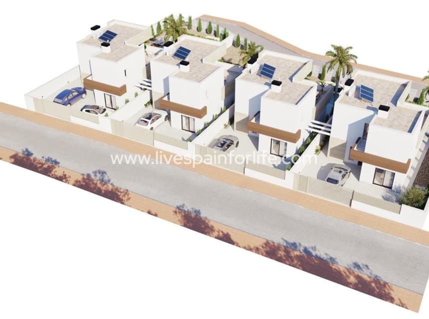 3 makuuhuone Huvila myytävänä paikassa Santiago de la Ribera mukana uima-altaan - 615 000 € (Ref: 10163500)