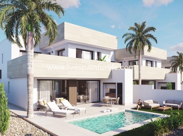 3 makuuhuone Huvila myytävänä paikassa Santiago de la Ribera, San Javier mukana uima-altaan - 615 000 € (Ref: 10163500)