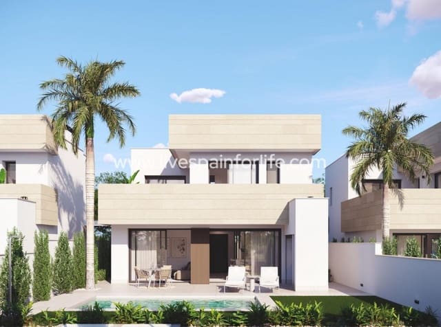 3 makuuhuone Huvila myytävänä paikassa Santiago de la Ribera, San Javier mukana uima-altaan - 615 000 € (Ref: 10163500)