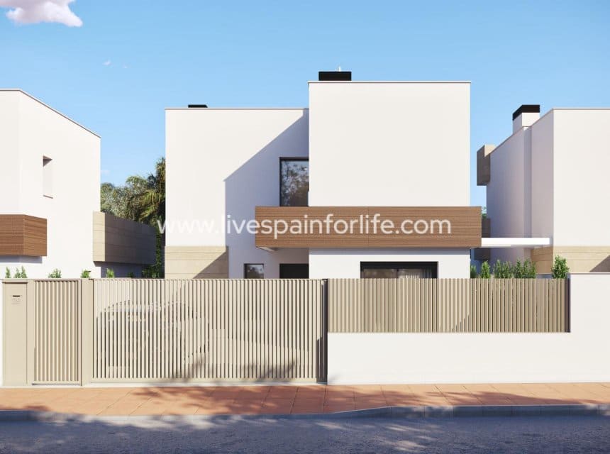 3 makuuhuone Huvila myytävänä paikassa Santiago de la Ribera mukana uima-altaan - 615 000 € (Ref: 10163500)
