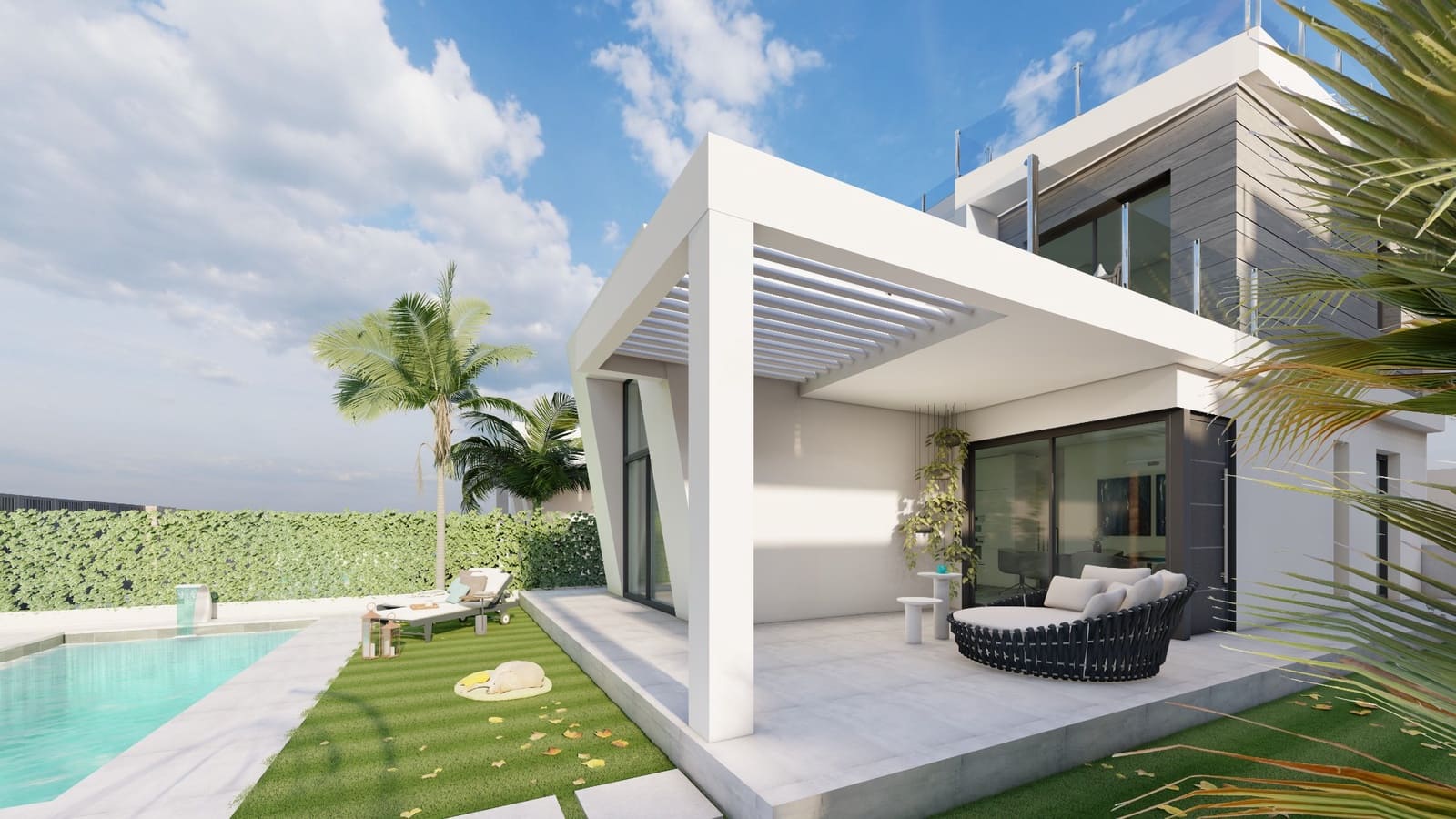 Chalet de 3 habitaciones en Finestrat en venta con piscina - 549.000 € (Ref: 7812726)