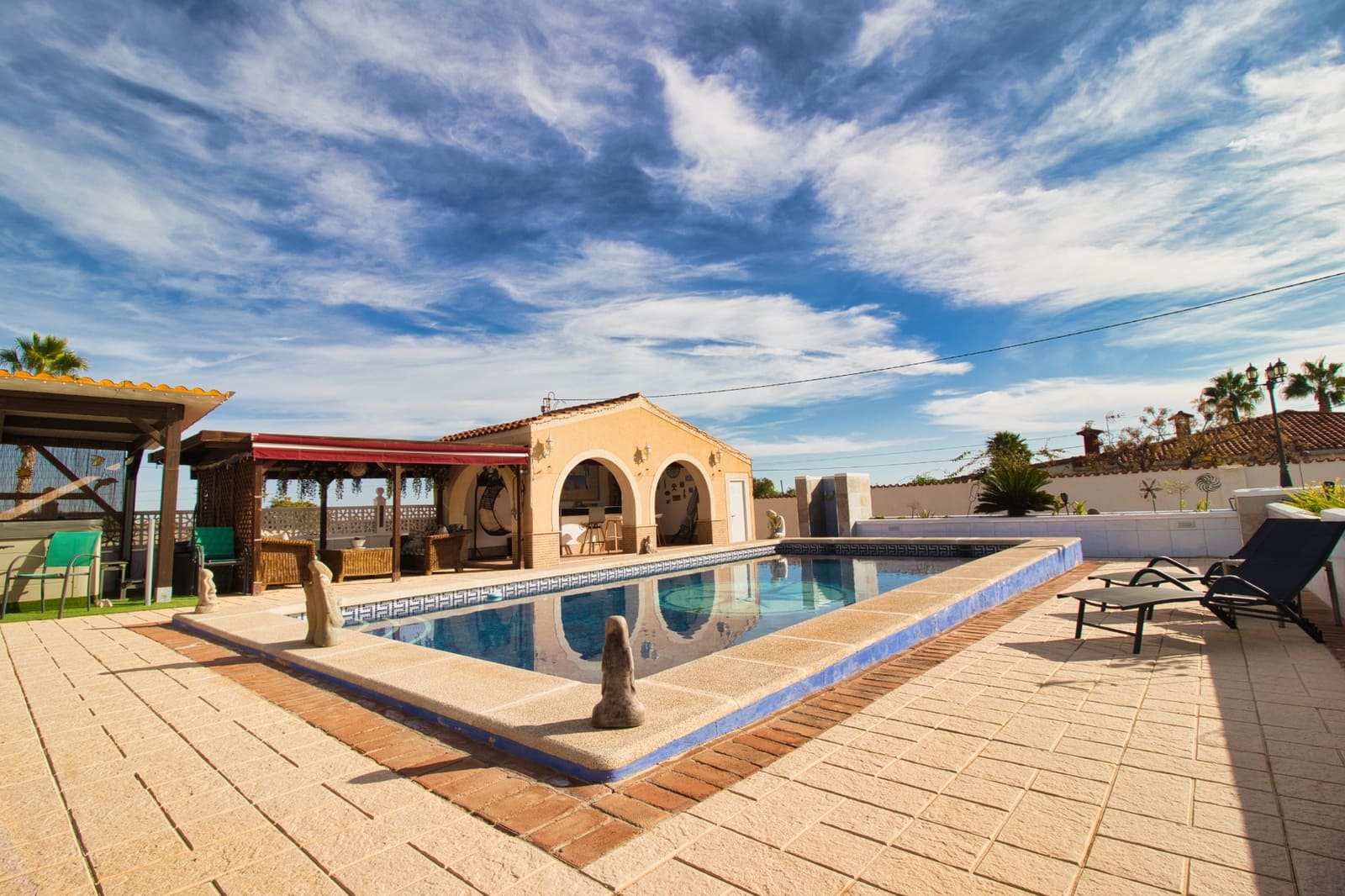 3 sovrum Finca/Hus på landet till salu i Albatera med pool garage - 410 000 € (Ref: 9451384)