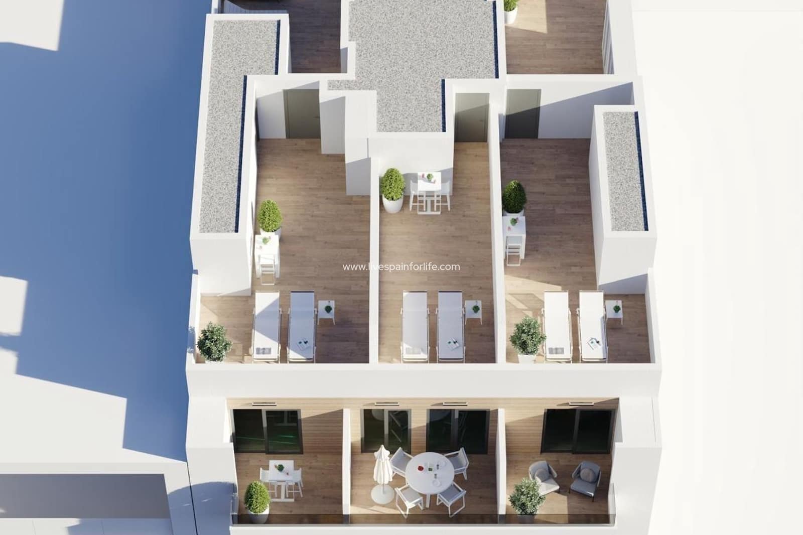 1 soveværelse Lejlighed til salg i Torrevieja med swimmingpool - € 259.000 (Ref: 9510025)
