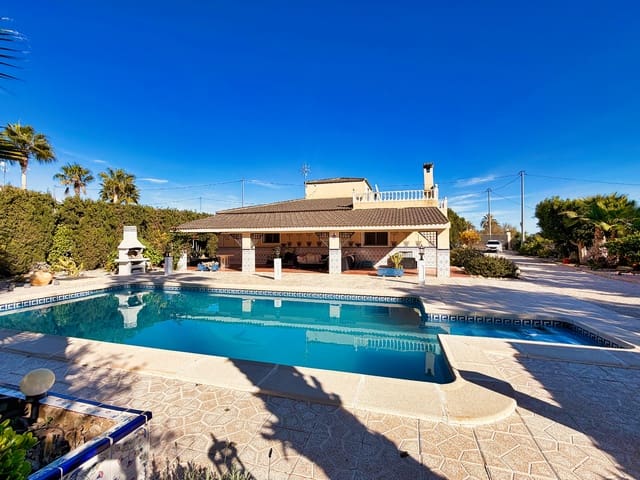 5 sypialnia Finka/Dom wiejski na sprzedaż w La Algoda - Matola - El Pla, Elche / Elx z basenem garażem - 340 000 € (Ref: 9525063)