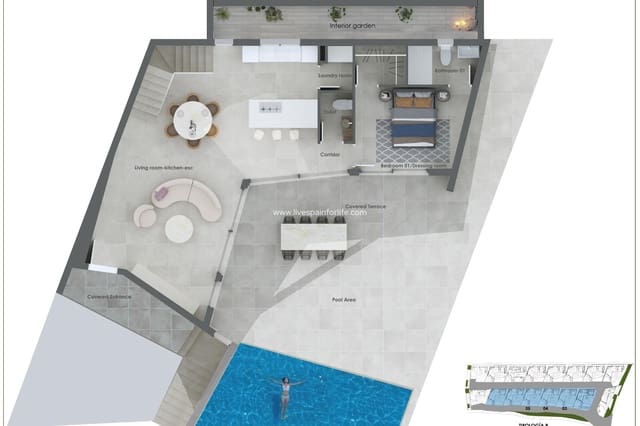 3 quarto Moradia para venda em Alicante cidade com piscina garagem - 875 000 € (Ref: 9546925)