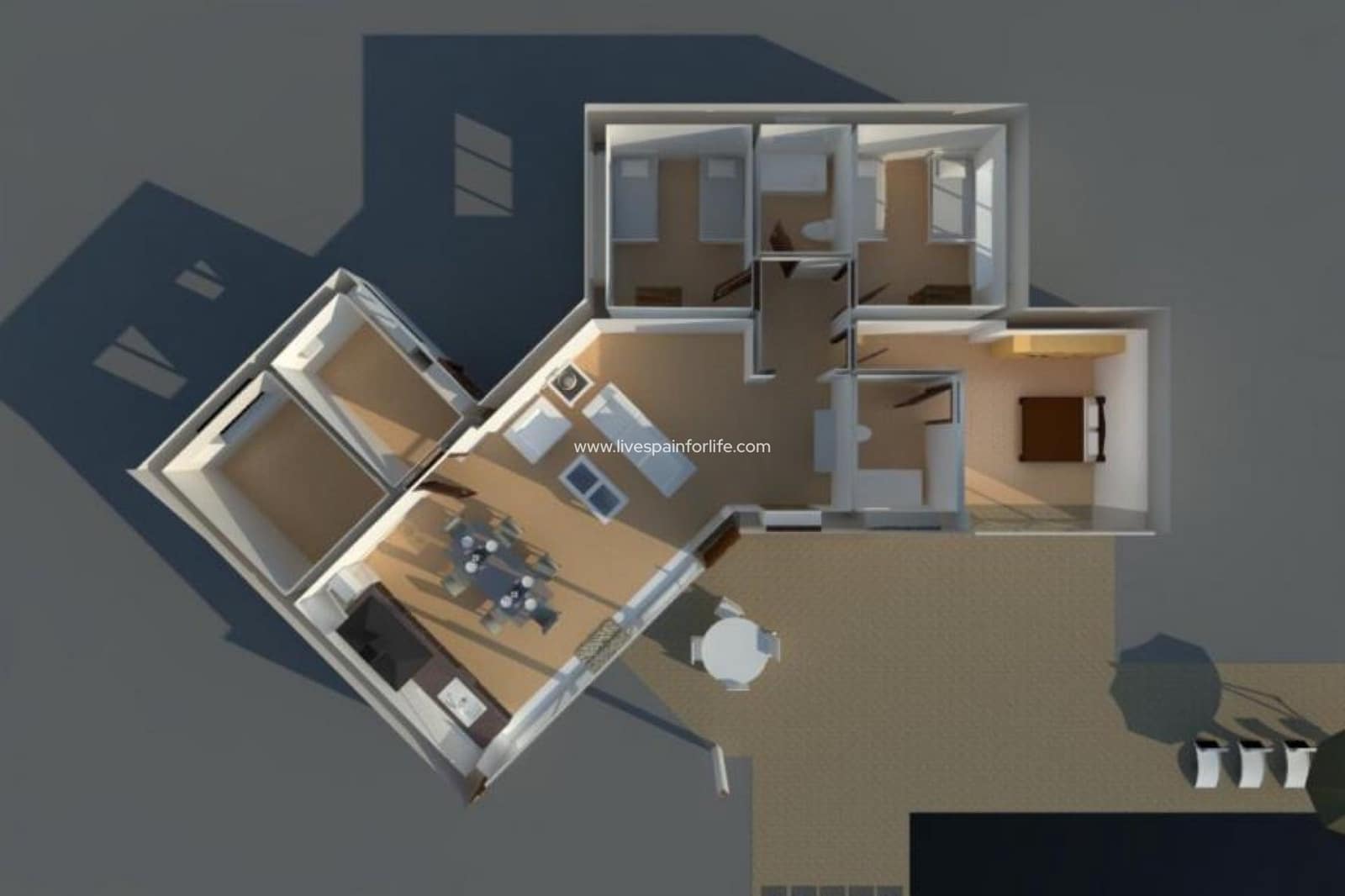 4 bedroom Villa for sale in Hondon de las Nieves with pool garage - € 350,000 (Ref: 9546937)