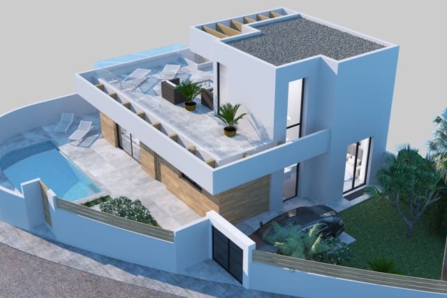 3 makuuhuone Huvila myytävänä paikassa Ciudad Quesada, Rojales mukana uima-altaan - 468 000 € (Ref: 9547098)