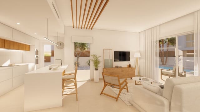 3 Zimmer Villa zu verkaufen in Pilar de la Horadada ciudad, Pilar de la Horadada mit Pool - 489.000 € (Ref: 9547100)