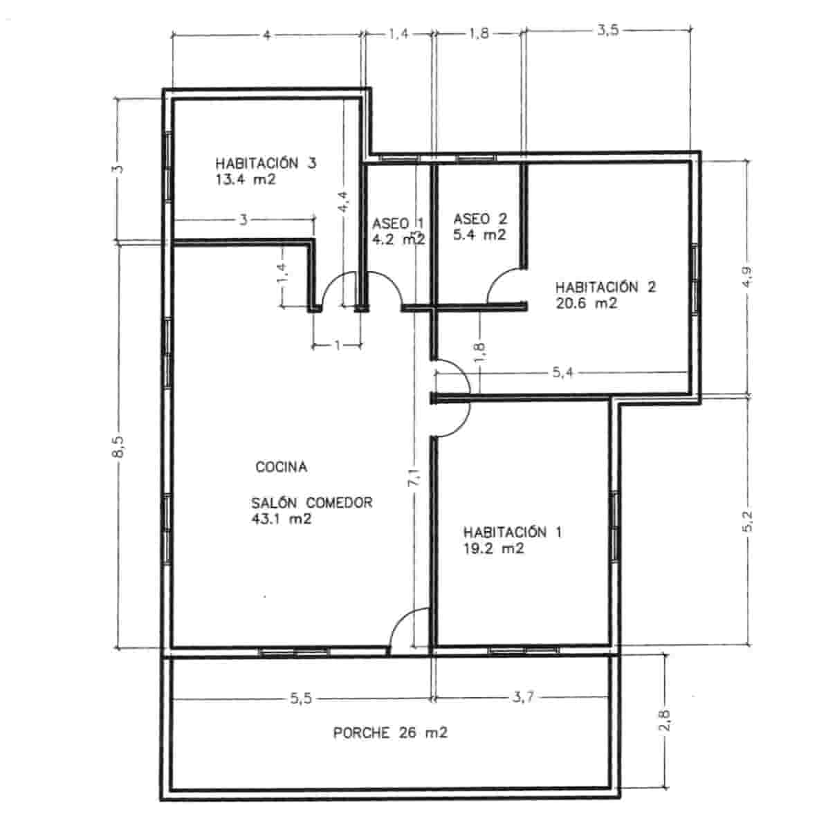 4 sovrum Finca/Hus på landet till salu i Dolores med pool - 560 000 € (Ref: 9549875)