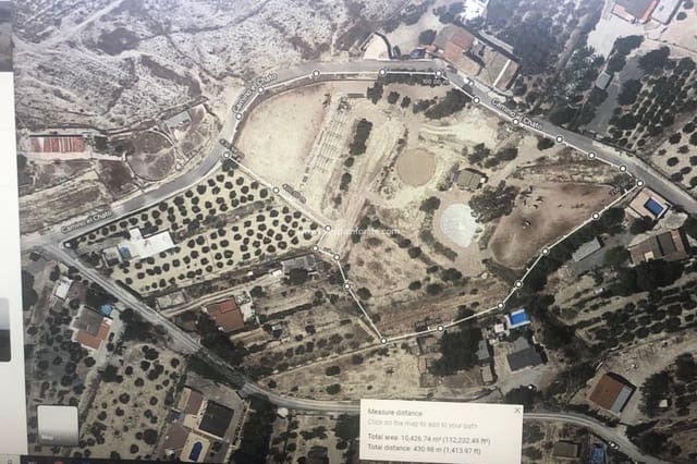 Tomt till salu i Alicante stad - 100 000 € (Ref: 9549878)