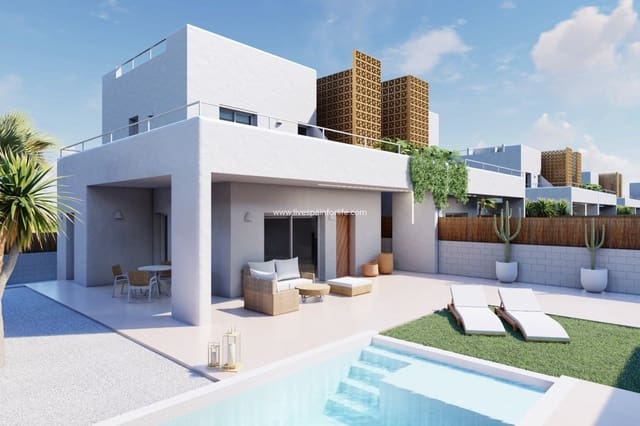 3 Zimmer Villa zu verkaufen in Pilar de la Horadada ciudad, Pilar de la Horadada mit Pool - 489.000 € (Ref: 9558775)
