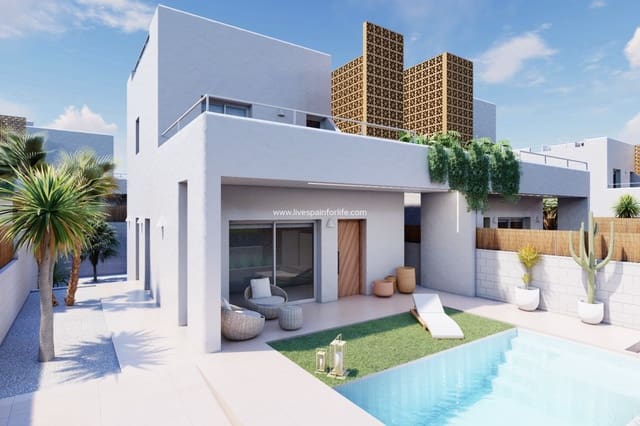 3 Zimmer Villa zu verkaufen in Pilar de la Horadada ciudad, Pilar de la Horadada mit Pool - 489.000 € (Ref: 9558775)