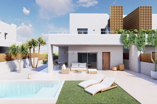 3 Zimmer Villa zu verkaufen in Pilar de la Horadada ciudad, Pilar de la Horadada mit Pool - 489.000 € (Ref: 9558775)