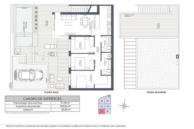 3 makuuhuone Rivitalo myytävänä paikassa Dolores mukana uima-altaan 
autotalli - 459 900 € (Ref: 9559157)