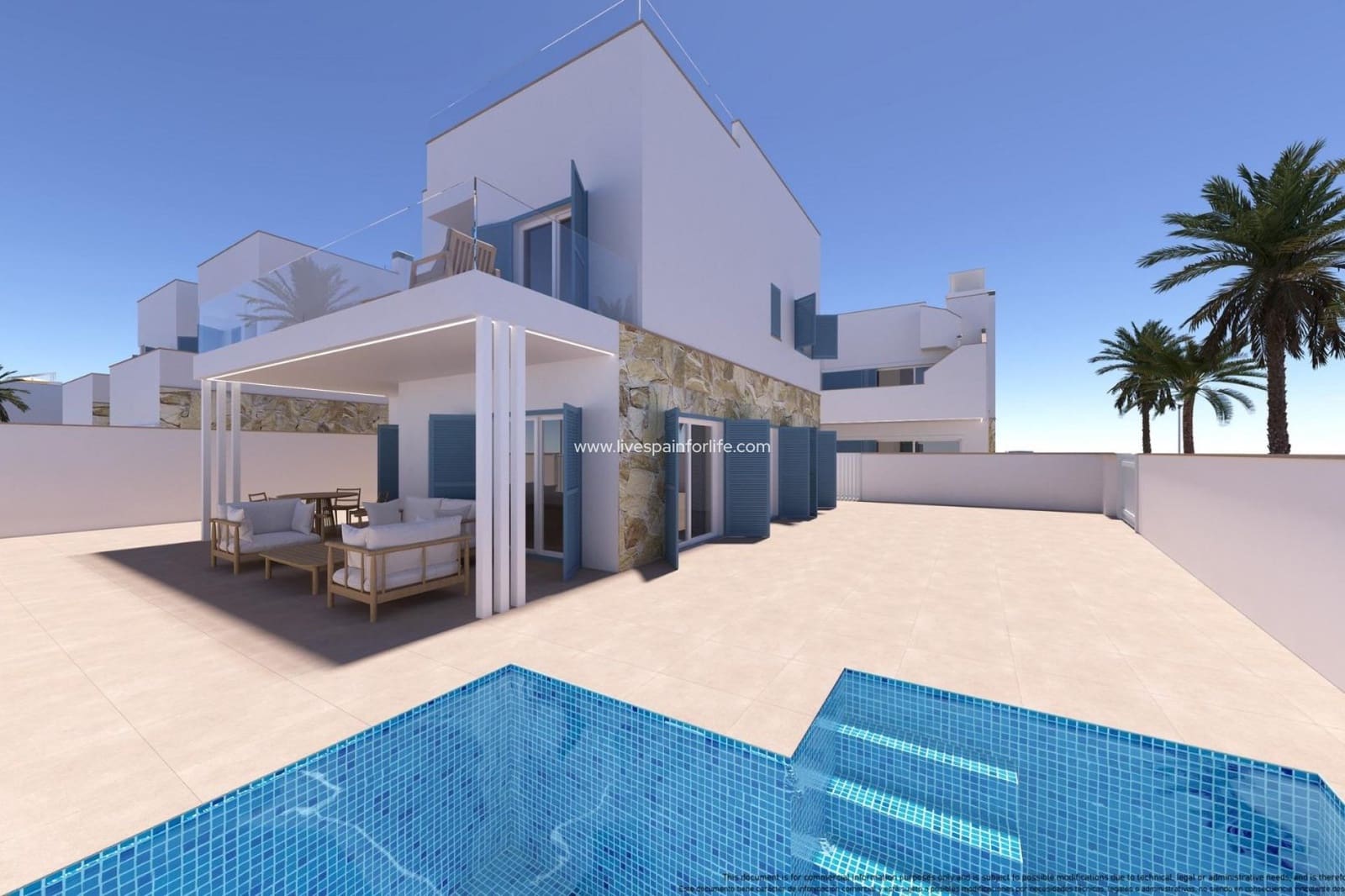 4 bedroom Villa for sale in Torre de la Horadada with pool garage - € 745,000 (Ref: 9559452)
