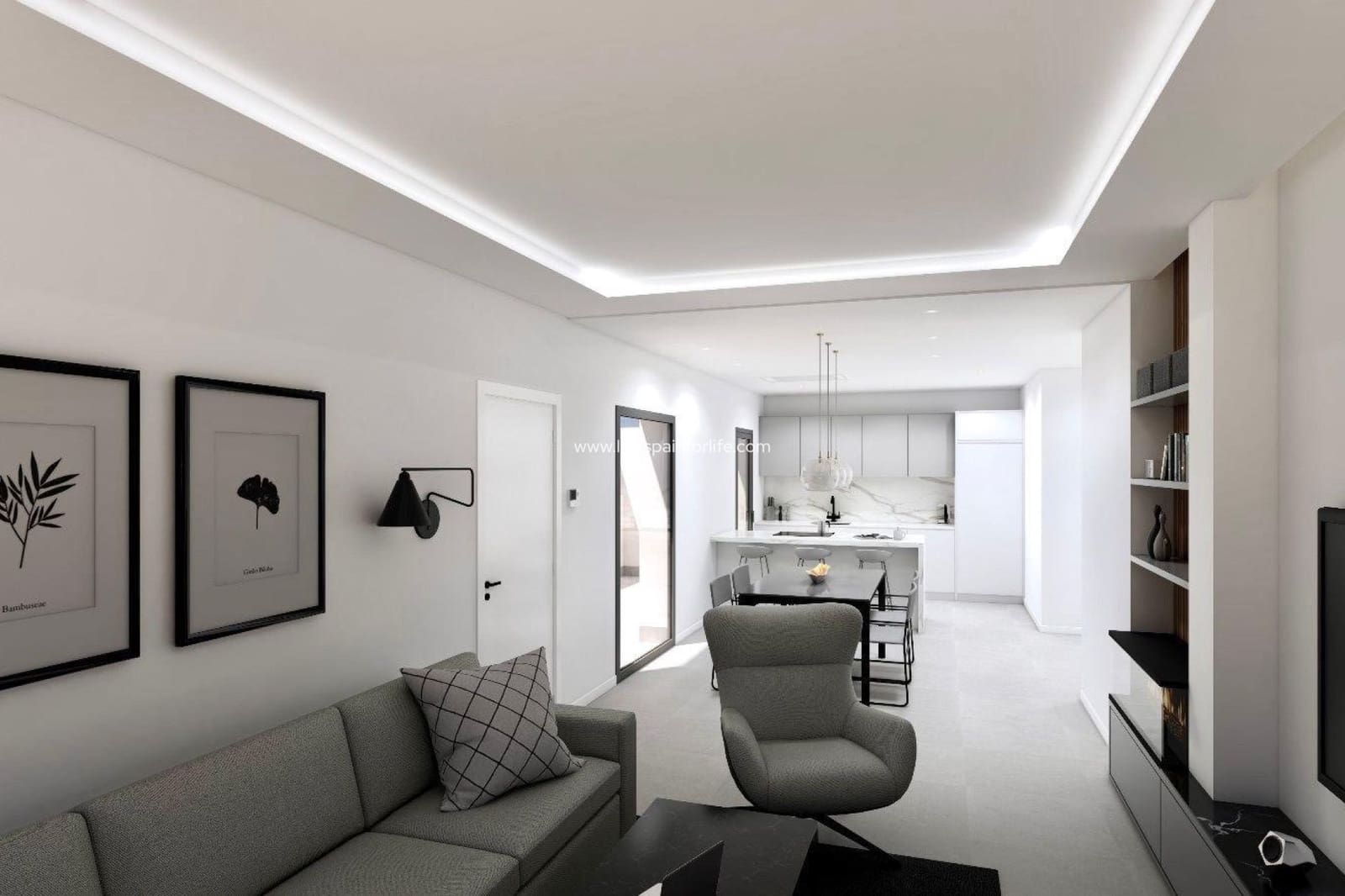 3 bedroom Semi-detached Villa for sale in Benijofar with pool garage - € 515,000 (Ref: 9565492)