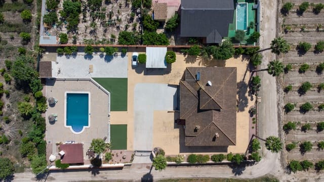 5 sovrum Finca/Hus på landet till salu i Orihuela med pool garage - 595 000 € (Ref: 9571900)
