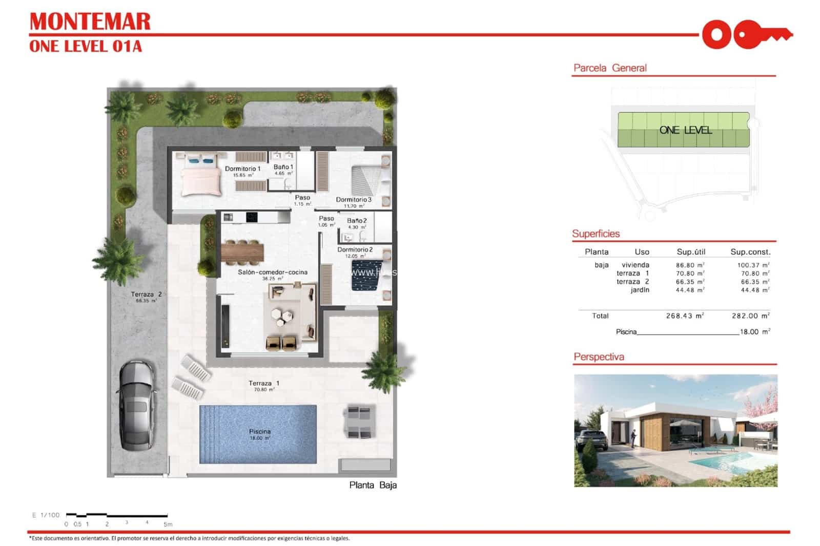 3 bedroom Villa for sale in Banos y Mendigo with pool - € 375,900 (Ref: 9580190)