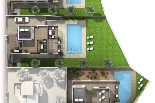 3 slaapkamer Villa te koop in Ciudad Quesada, Rojales met zwembad garage - € 687.000 (Ref: 9580375)