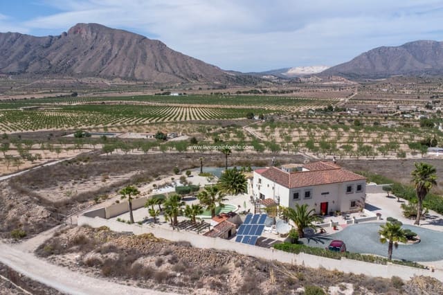 7 slaapkamer Finca/Landhuis te koop in Hondón de las Nieves met zwembad - € 534.995 (Ref: 9588238)