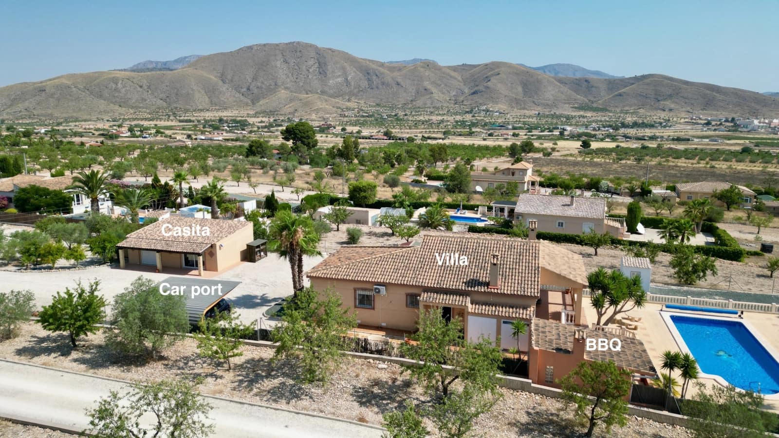 5 sypialnia Willa na sprzedaż w Hondon de los Frailes z basenem garażem - 440 000 € (Ref: 9650410)