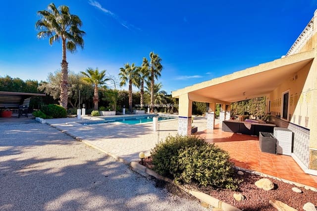 5 chambre Finca/Maison de Campagne à vendre à Matola, Elche / Elx avec piscine garage - 299 000 € (Ref: 9652848)