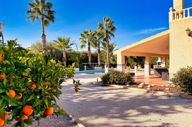 5 chambre Finca/Maison de Campagne à vendre à Matola, Elche / Elx avec piscine garage - 299 000 € (Ref: 9652848)