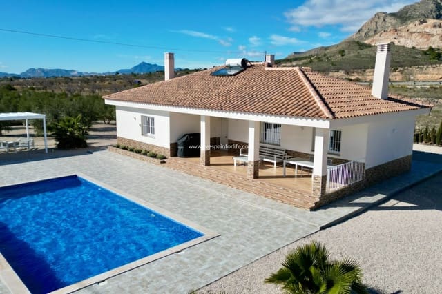 3 sypialnia Willa na sprzedaż w Macisvenda, Abanilla z basenem garażem - 374 950 € (Ref: 9664076)