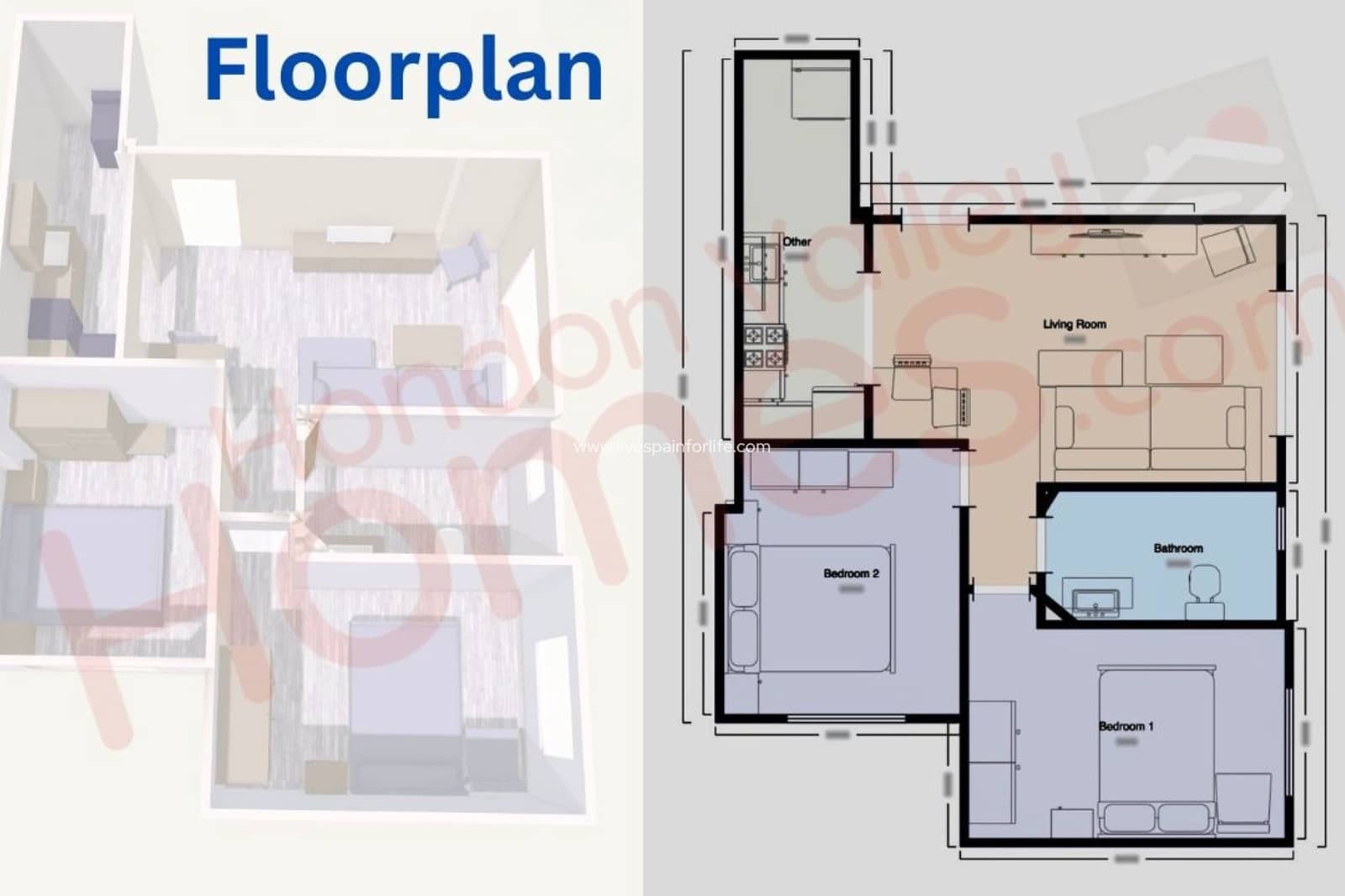 Apartamento de 2 habitaciones en Hondón de los Frailes en venta con piscina - 99.950 € (Ref: 9664077)
