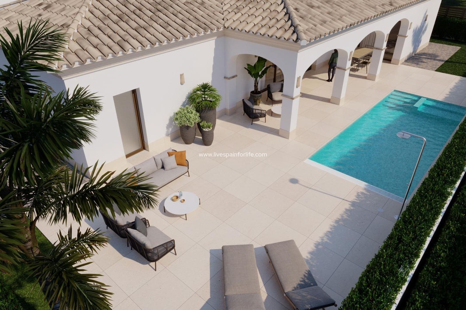 Chalet de 3 habitaciones en Lo Pagan en venta con piscina garaje - 809.950 € (Ref: 9664082)