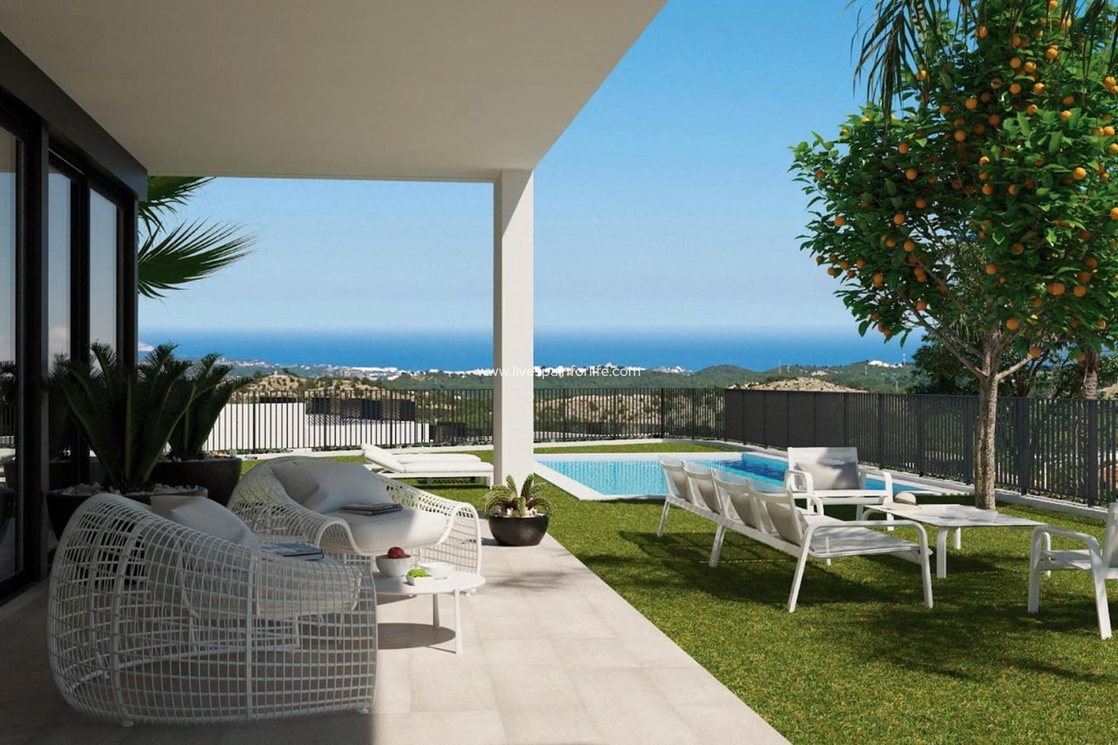 3 soveværelse Villa til salg i Polop med swimmingpool - € 625.000 (Ref: 9664087)