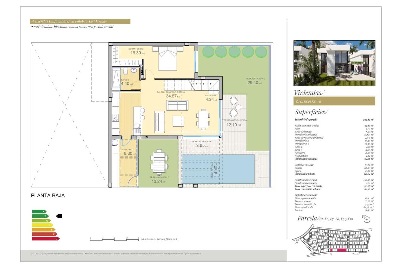 3 soveværelse Villa til salg i Polop med swimmingpool - € 625.000 (Ref: 9664087)