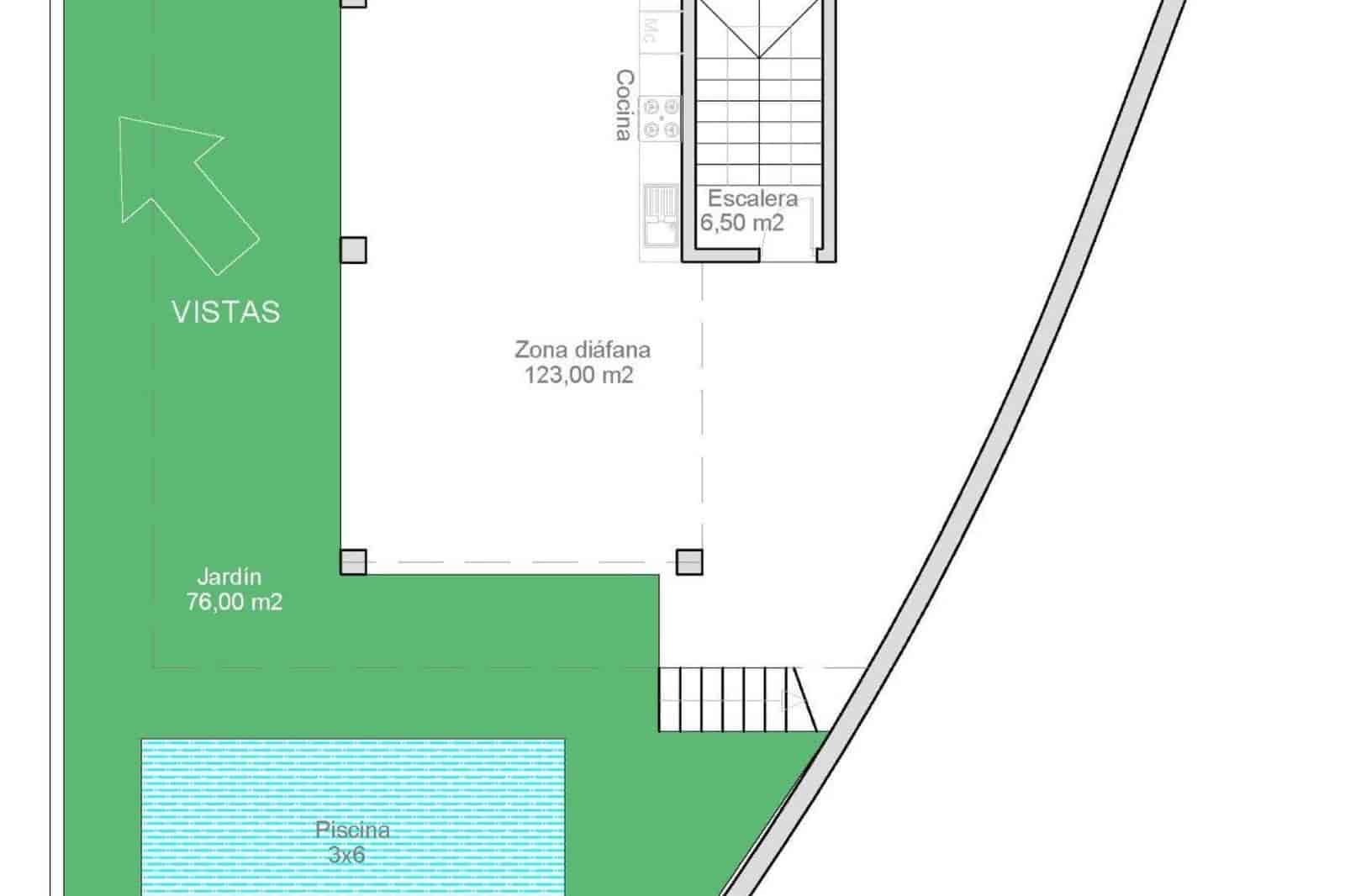 3 sovrum Villa till salu i Ciudad Quesada med pool garage - 598 000 € (Ref: 9664096)