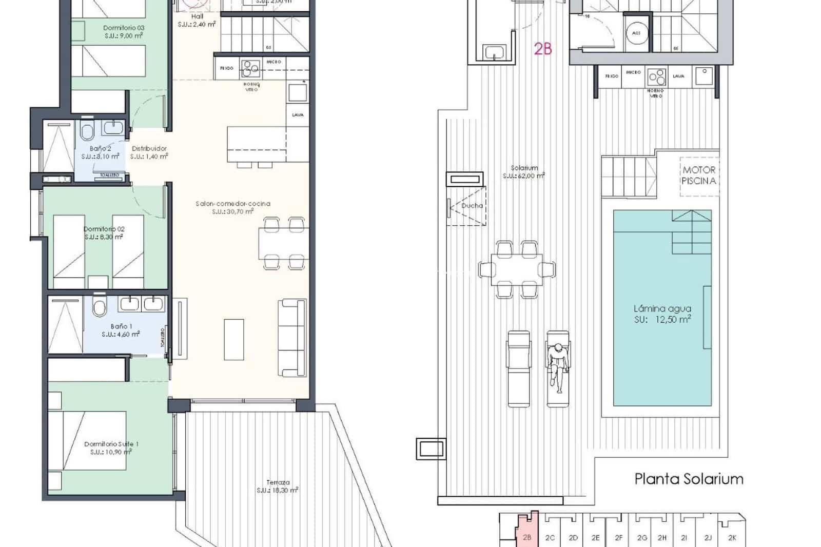 3 Zimmer Apartment zu verkaufen in Benijofar mit Pool Garage - 466.000 € (Ref: 9664104)