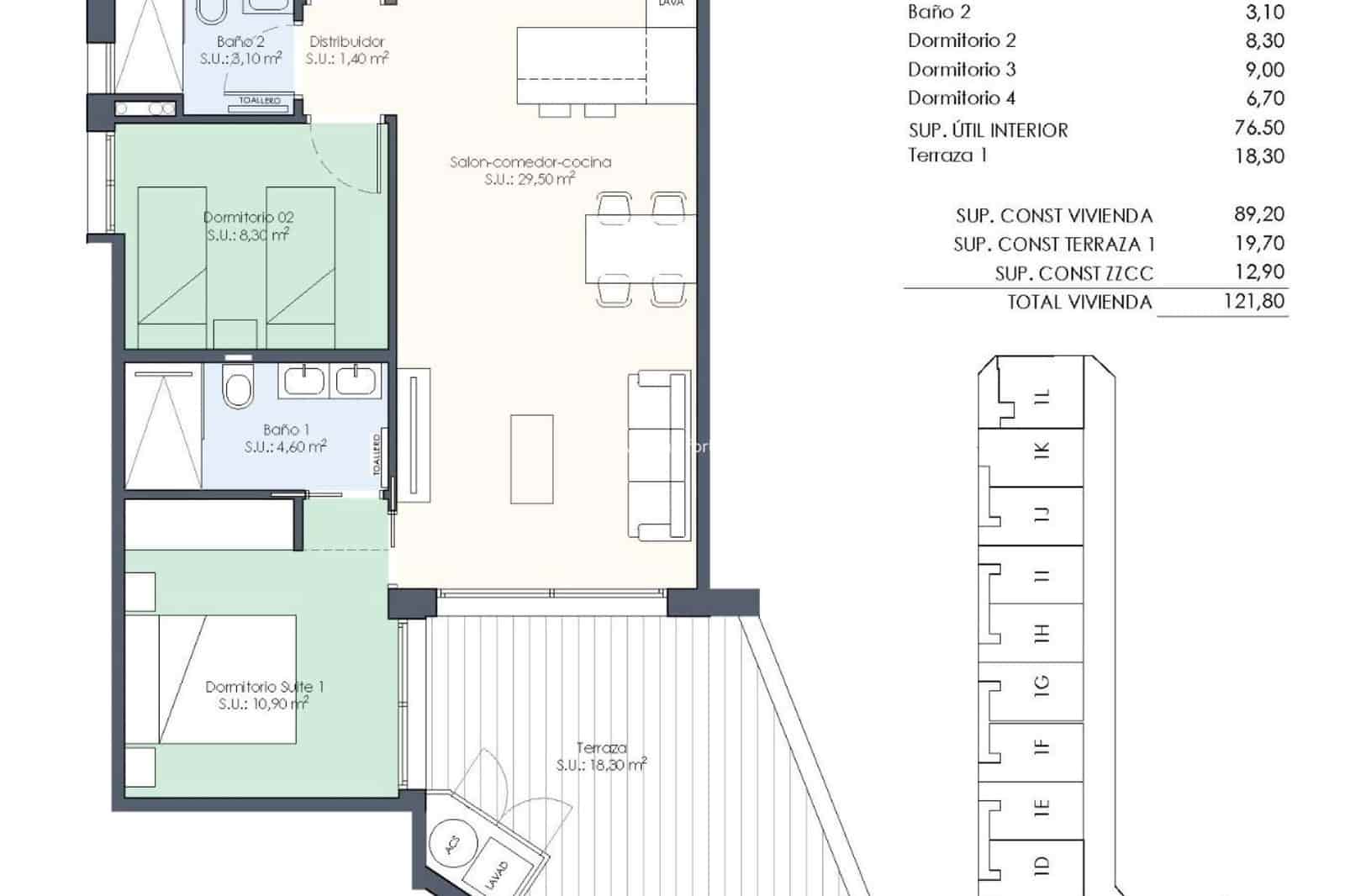 4 chambre Appartement à vendre à Benijofar avec piscine garage - 339 000 € (Ref: 9664105)