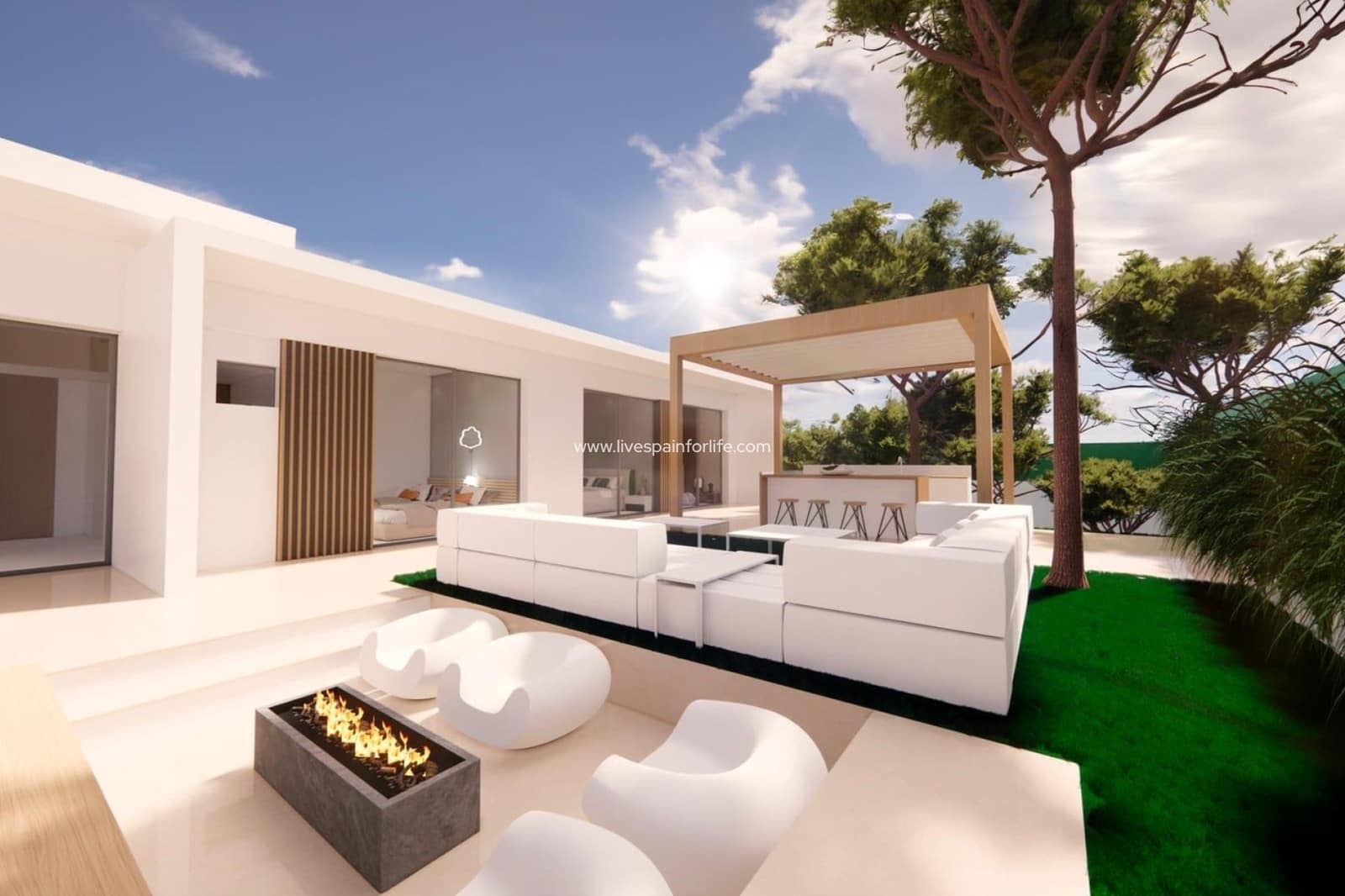 Chalet de 3 habitaciones en Pinar de Campoverde en venta con piscina garaje - 825.000 € (Ref: 9664111)