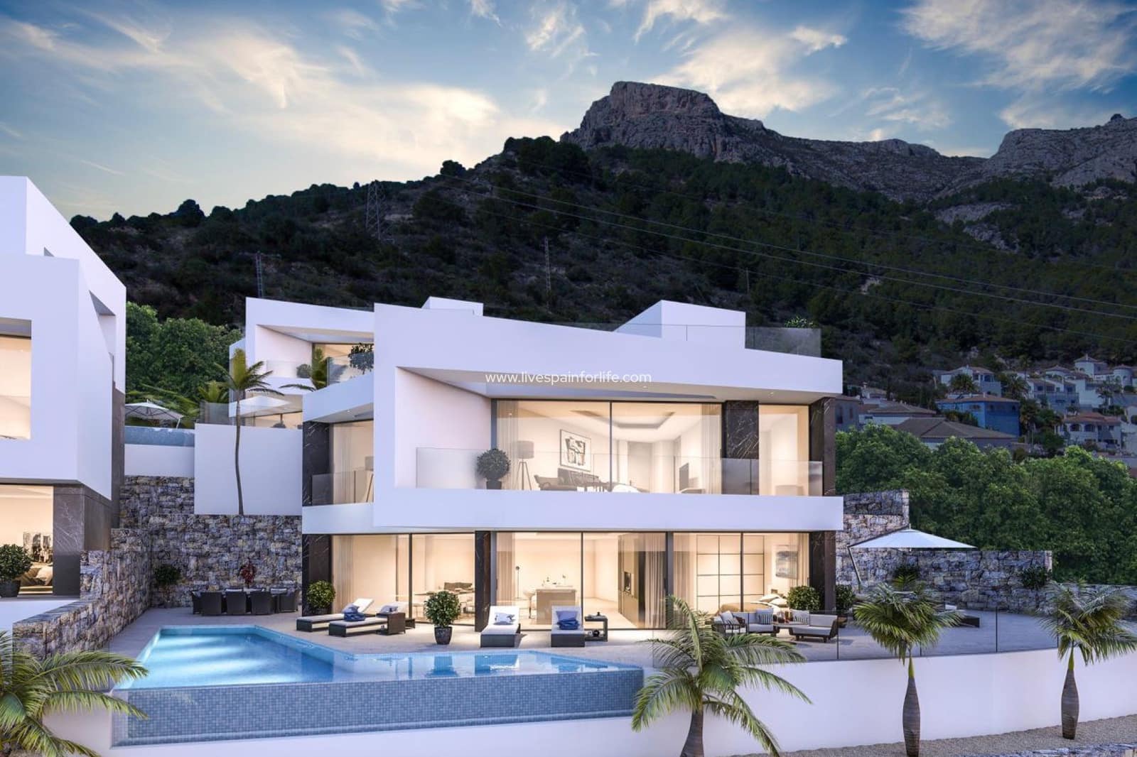 4 chambre Villa/Maison à vendre à Calpe / Calp avec piscine - 1 850 000 € (Ref: 9664122)