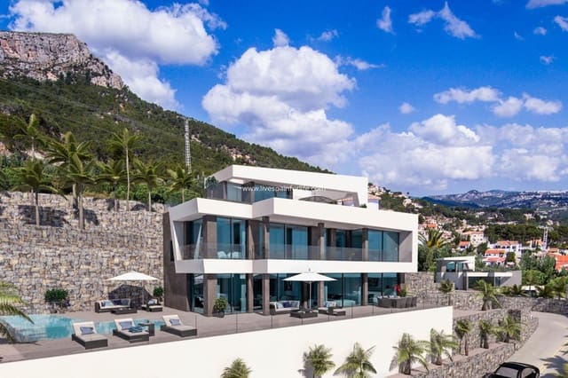 4 chambre Villa/Maison à vendre à Oltamar - Cucarres, Calpe / Calp avec piscine - 1 850 000 € (Ref: 9664122)