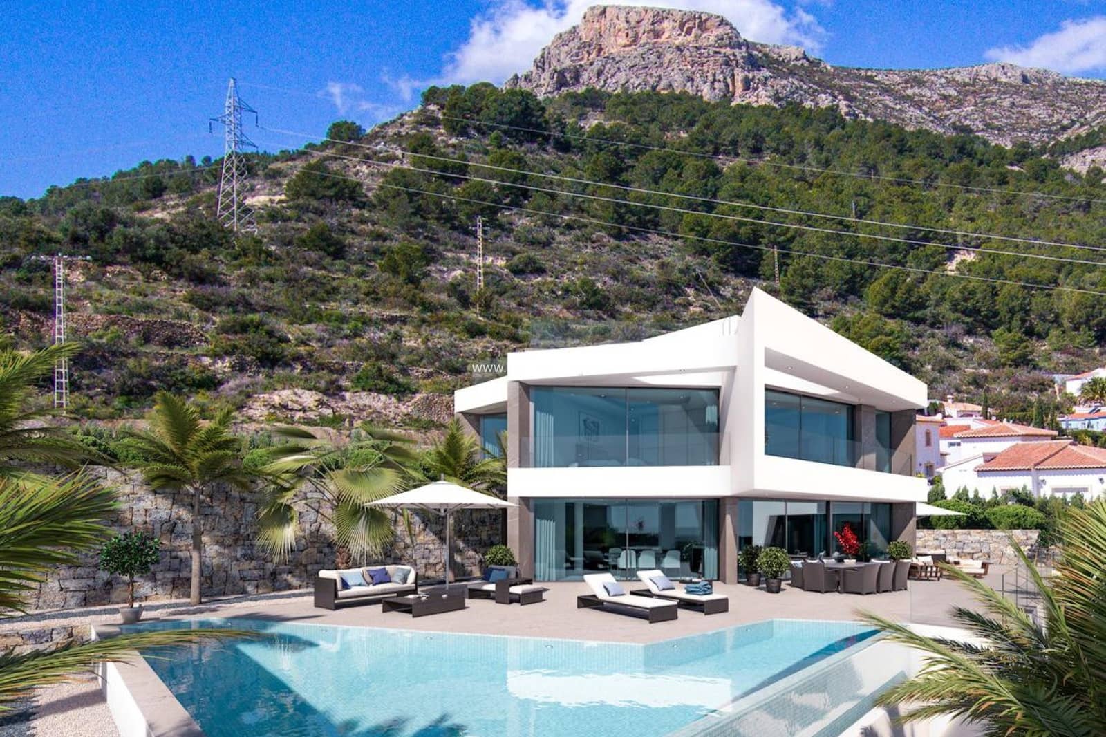 4 chambre Villa/Maison à vendre à Calpe / Calp avec piscine - 1 850 000 € (Ref: 9664122)