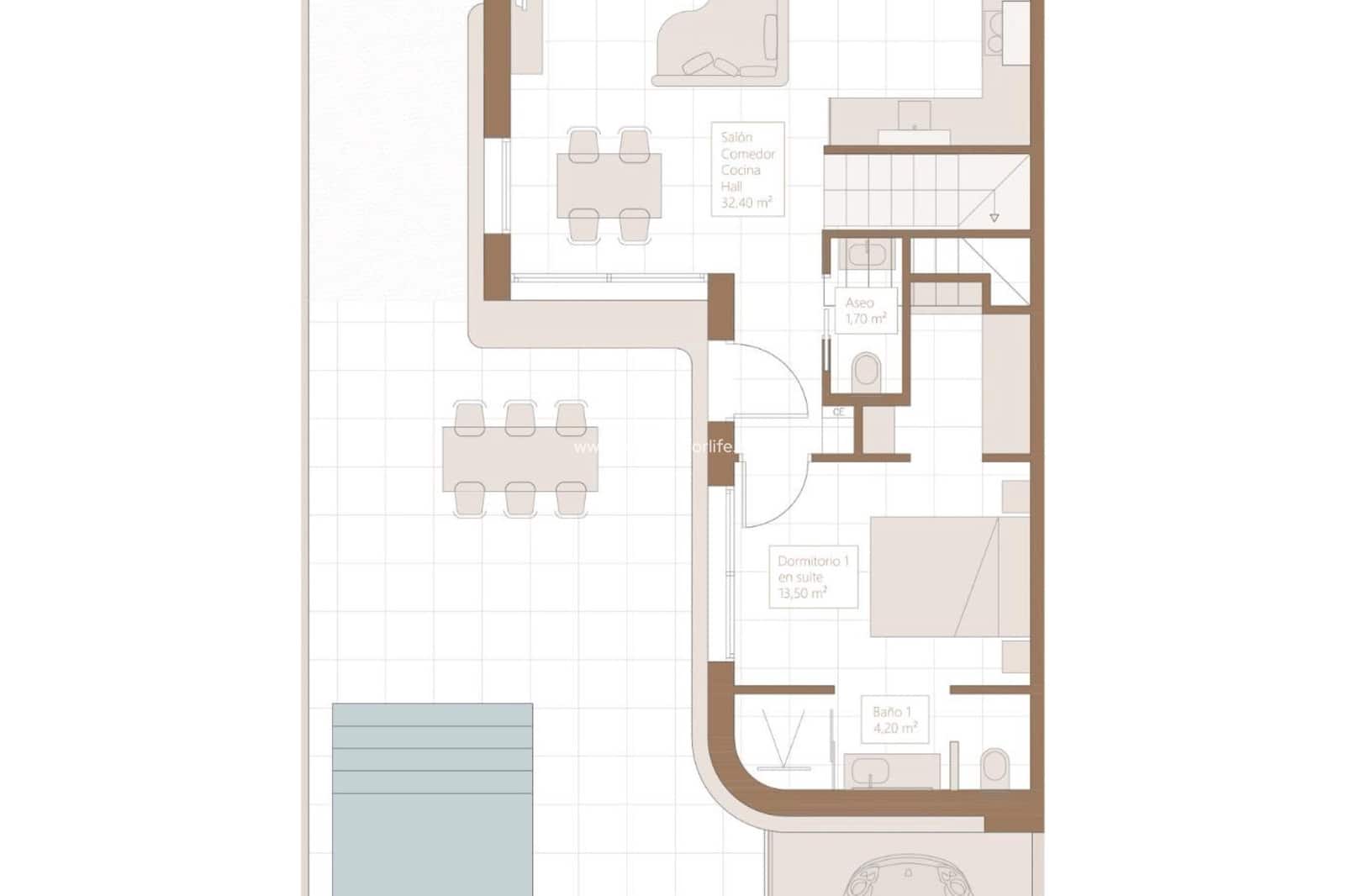 3 sovrum Semi-fristående Villa till salu i Daya Nueva med garage - 399 900 € (Ref: 9664134)