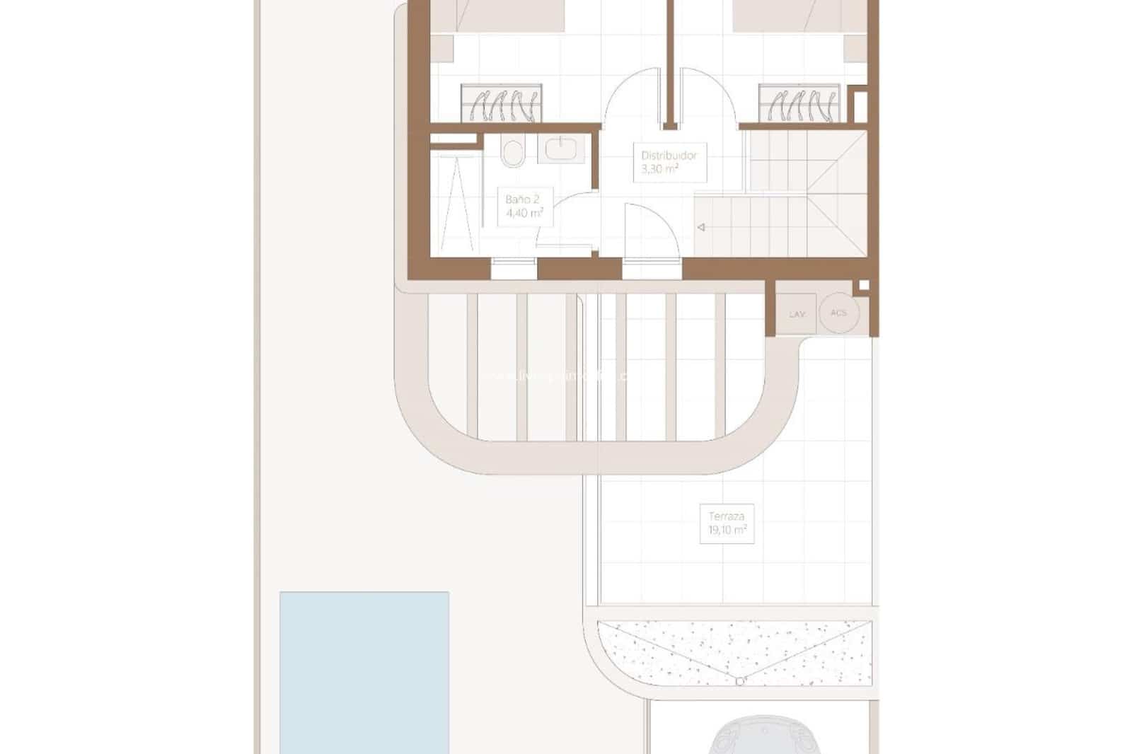 3 sovrum Semi-fristående Villa till salu i Daya Nueva med garage - 399 900 € (Ref: 9664134)