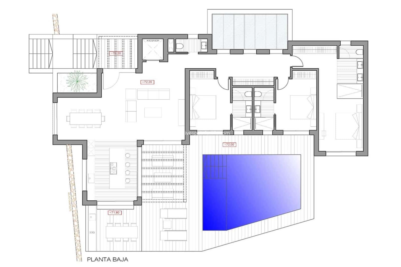 3 slaapkamer Villa te koop in Javea / Xabia met zwembad garage - € 2.050.000 (Ref: 9664138)