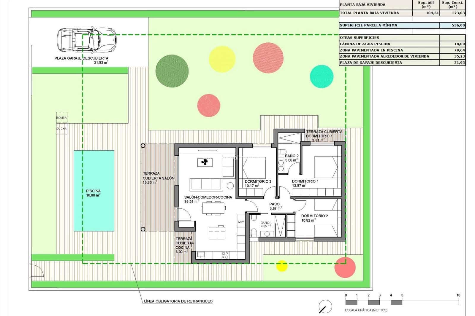 3 camera da letto Villa in vendita in Hondon de las Nieves con piscina garage - 350.000 € (Rif: 9664152)