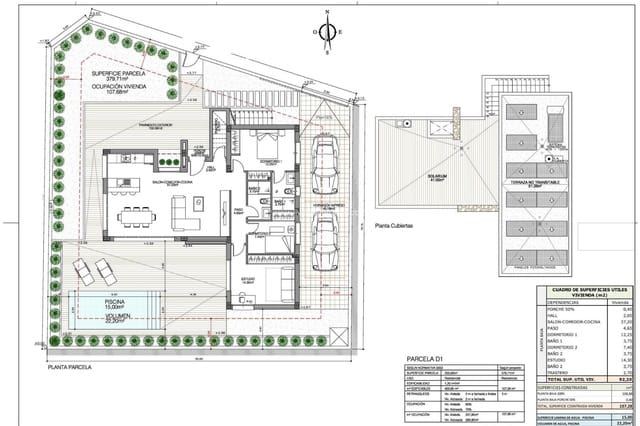 3 Zimmer Villa zu verkaufen in Benijófar mit Pool Garage - 495.000 € (Ref: 9664161)