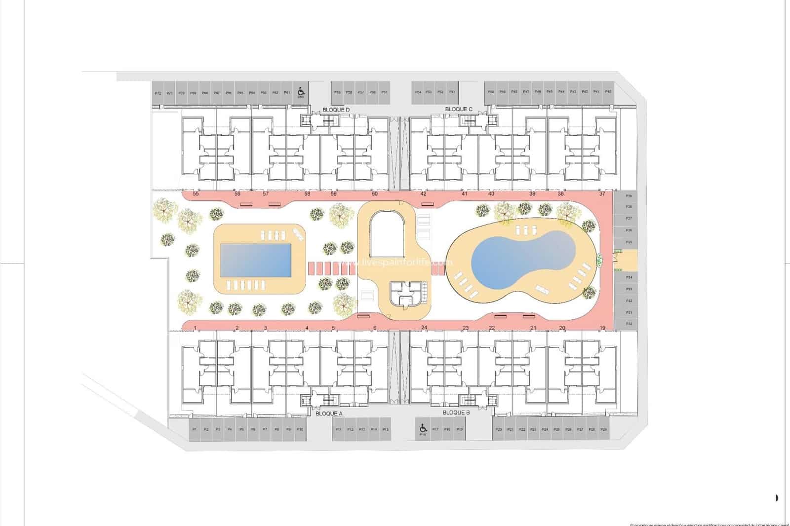 3 sypialnia Apartament na sprzedaż w San Cayetano z basenem garażem - 296 900 € (Ref: 9664168)
