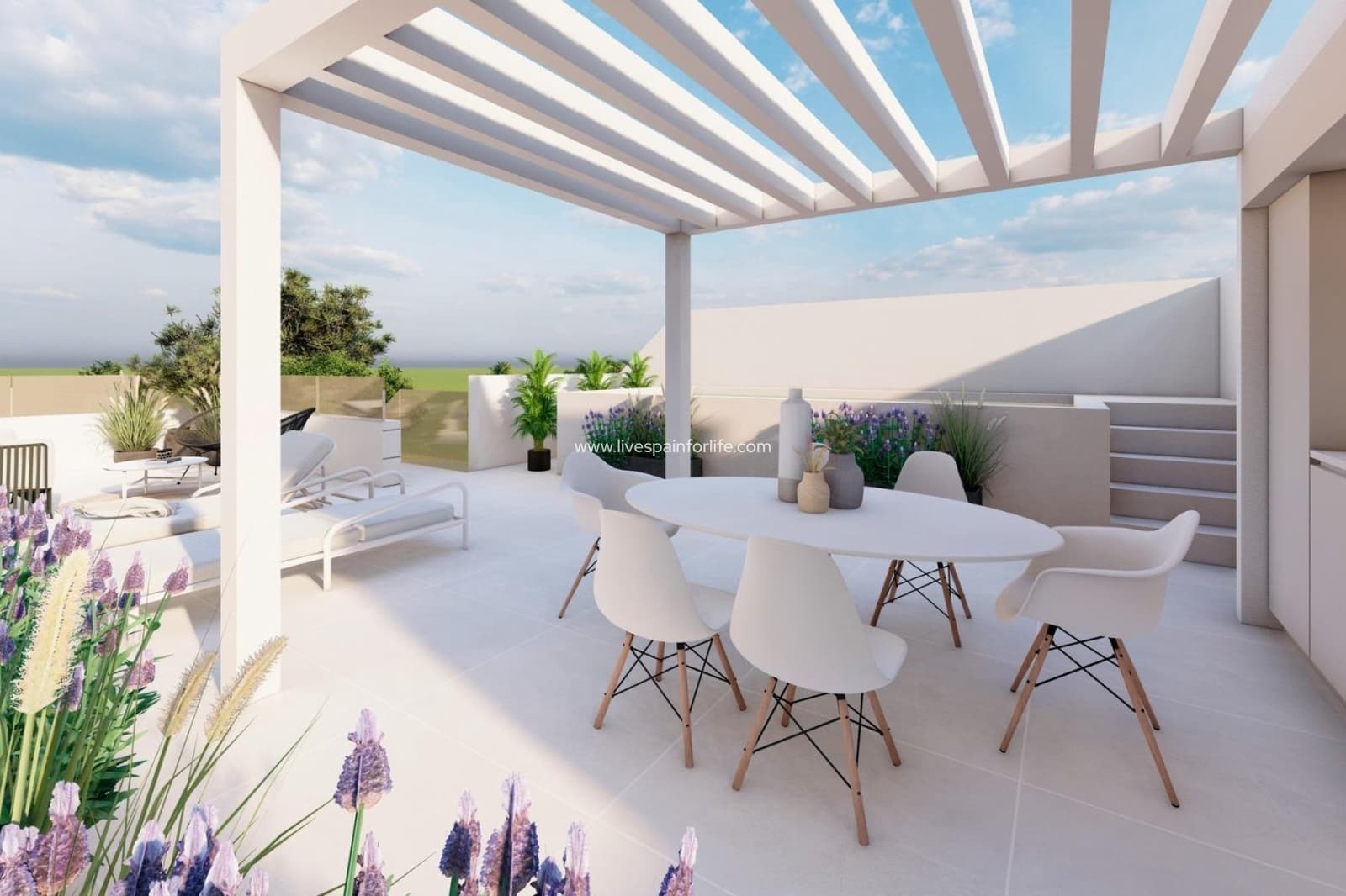 2 soverom Bungalow til salgs i Pilar de la Horadada med svømmebasseng garasje - € 369 000 (Ref: 9664189)