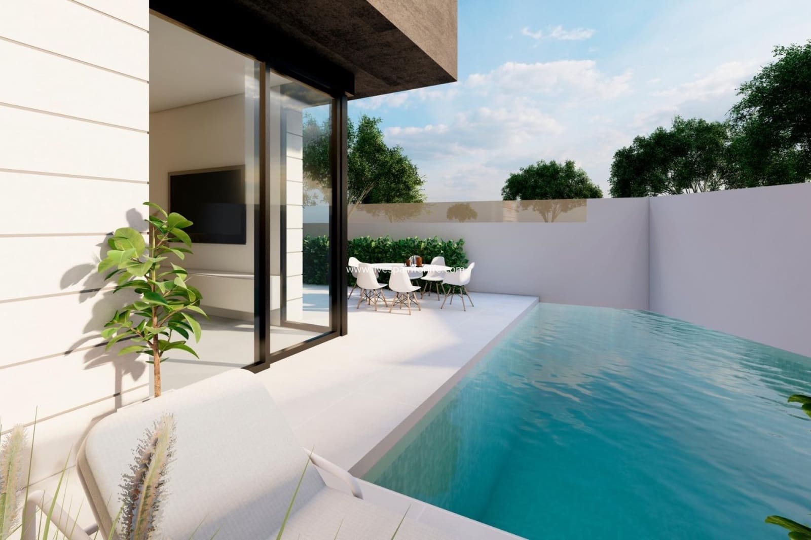 2 soverom Bungalow til salgs i Pilar de la Horadada med svømmebasseng garasje - € 369 000 (Ref: 9664189)